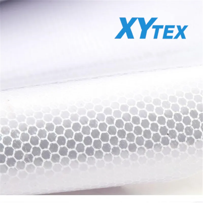 백색 벌집 적외선 장 용해력이 있는 인쇄할 수 있는 스티커 목록 PVC 사려깊은 코드 기치