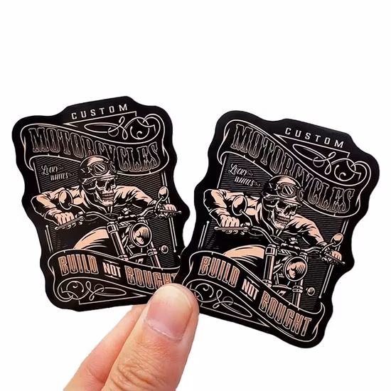 사용자 정의 제조 로고 인쇄 접착 스티커 방수 식품 안전 적층 비닐 라벨 스티커 병 수 있습니다