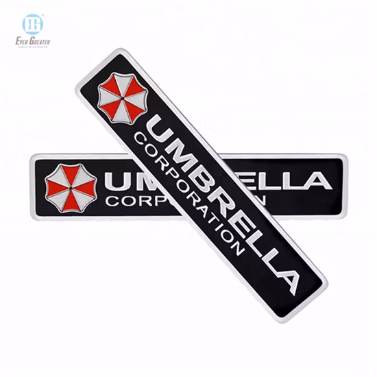 3D 자동차 배지 스티커 데칼 맞춤 엠블럼 자동차용 크롬 도금 ABS 배지