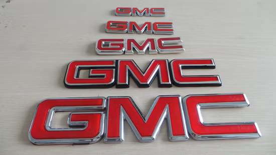 Customzied ABS 고품질 빨간색 상징 예비 부품 OEM 배지